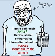 art bluesky bullying crying crying_wojak edit glasses no_ears paint twitter variant:rupturejak vent virgin // 532x549 // 115.7KB