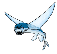 angry animal aquatic crying fin fish flying_fish frown full_body glasses open_mouth red_eyes sea series:animaljaks soyjak stubble tear transparent_background variant:cryboy_soyjak // 1000x943 // 131.9KB