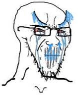 bald beard crying frozen glasses ice low_resolution nose series:desu_archive_reuploads variant:cryboy_soyjak variant:markiplier_soyjak variant:soyak // 375x459 // 72.5KB