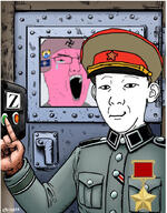2soyjaks angry arm artist:curtsibling azov_battalion bloodshot_eyes body button clothes communism crying door ear european_union gas_chamber glasses grey hair hammer_and_sickle helmet kgb medal mouth nato oink pig pink_skin seething smile soviet_union swastika teeth variant:carterjak variant:chudjak variant:kuzjak z_(russian_symbol) // 704x904 // 487.7KB