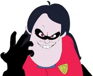 arm clothes ear glove hand looking_at_you mask meta:tagme nose smile suit variant:syndromejak white_background // 1280x1039 // 68.5KB