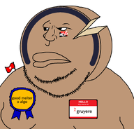 award cheese flag flag:switzerland gruyere hello_my_name_is_(sticker) series:cheese_mutts soyjak stubble switzerland transparent_background variant:meximutt // 888x849 // 37.4KB