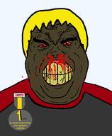 all_soyteens_look_like_this anti_sharty blond blush brown_skin eyelashes fat hair medal meta:leaky nate nate_higger's_distant_cousin_(cape_rrackers) nusoicaca shartycuck shitskin soycuck subvariant:hunky_twink_sex_machine variant:alicia yellow_hair // 592x720 // 115.6KB