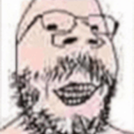 glasses looking_at_you low_quality mustache open_mouth pink_skin subvariant:babyjak teeth variant:gapejak // 94x124 // 945.2KB