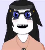 animated autism avengers beanie blue_eyes clothes female hair headband long_hair necklace ohio open_mouth sound soy soylent soylent_(cacao) variant:soytan video voice // 432x476, 11.7s // 359.3KB