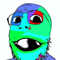 animated deformed glasses japanese_text soyjak stubble subvariant:wholesome_soyjak text trend:colorjak variant:gapejak // 300x400 // 385.9KB