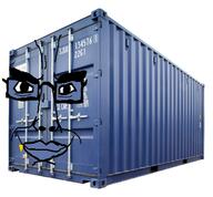 blue container glasses objectsoy series:objakt shipping_crate smile subvariant:chudjak_front variant:chudjak white_background // 1200x1110 // 228.7KB