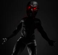 blood dark darkness dramatic_lighting gigachad nosebleed realistic variant:feraljak // 641x600 // 126.9KB