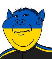 closed_mouth clothes ear flag flag:ukraine hair merge neutral pig soyjak subvariant:impish_kuzjak_ears track_suit ukraine variant:impish_soyak_ears variant:kuzjak // 810x915 // 20.3KB