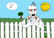 award bloodshot_eyes cloud crazed crying frog glasses meta:tagme neutralplier_award open_mouth pepe reddit rope sky snoo soyjak stubble subvariant:wholesome_soyjak suicide sunjak tongue transheart tree variant:bernd variant:feraljak variant:gapejak variant:kuzjak // 1500x1050 // 216.8KB