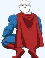 bbc_slut beard cape glasses looking_back neutral sitting squatting superhero superman variant:vlodson vlodman // 896x1152 // 828.6KB