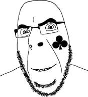 bbw beard clubs fat glasses looking_at_you stubble subvariant:clubson symbol variant:cobson // 775x849 // 56.1KB