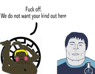 aryan black_eyes black_skin fpe fpegem fuck_off_we_dont_want_your_kind_here fundamental_paper_education gem penis shartycuck subvariant:hunky_twink_sex_machine text white_skin // 1954x1516 // 782.7KB