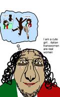 2soyjaks argentina balding ballbusting bbc black_skin brown_skin cock_and_ball_torture coco_(ongezellig) country crook_nose curly_hair flag genital_torture glasses happy italy kicking_balls makeup ongezellig open_mouth or_are_you_a_stupid_whore shitalian smile soyjak stubble subvariant:chudjak_front thought_bubble tranny troon tsd variant:bernd variant:chudjak // 2000x3200 // 731.1KB