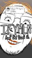 artist:xJanny brown_hair clothes comment glasses hair happy lips looking_at_viewer looking_at_you nill orange_hair reply stubble tiktok tranny variant:bernd variant:soyak ywnbaw // 720x1280 // 79.2KB
