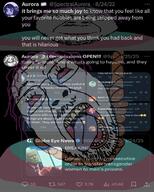 aurora crying donald_trump hanging hobbies smile spectralaurora suicide tranny twitter variant:bernd // 1656x2064 // 2.2MB