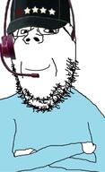 clothes glasses hat mister_metokur smile soyjak star subvariant:wholesome_soyjak variant:gapejak // 1001x1637 // 681.8KB