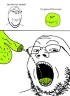 balls beard drinking_piss eating filling_mouth gape glasses green meta:pornographic_content mouth_open pea peas peeing penis reddit_meme say_the_line smile variant:gapejak variant:impish_soyak_ears // 506x694 // 185.6KB
