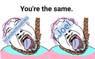 2soyjaks ack hair hanging istandwithsatoko joel_(user) male meta mustache soybooru suicide tranny transgender_flag user // 1500x934 // 181.2KB