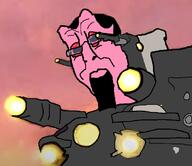 angry bloodshot_eyes g-man glasses open_mouth red_skin redraw skibidi_toilet toilet variant:chudjak // 670x578 // 122.8KB