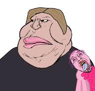 ack angry fat greg_(faggot) greg_(spic) greg_(user) meta:namefags mlp_pedo mustache mutt nose obese pink_skin pinkie_pie pony stubble tongue tranny variant:bernd variant:meximutt yellow_sclera // 879x843 // 109.5KB