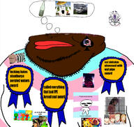 anime award brainlet brown_skin flag:transgender_pride_flag nigger obese obsessed queen_of_spades stanthorpe_aerated_waters trans trend:jartycuck trend:slopjak variant:meximutt // 1203x1138 // 795.0KB