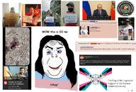 chug_(pol) clothes communism communsim hair hammer_and_sickle makeup ribbon_of_saint_george soyjak stubble text tranny variant:alicia // 1726x1169 // 569.2KB