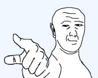 closed_mouth hand pointing smile subvariant:kuzjak_gun template transparent_background variant:kuzjak // 362x288 // 12.0KB