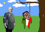 Icelandwon hanged iceland italy lynching open_mouth queen_of_spades troon victory // 2100x1500 // 1.2MB