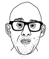 alternate closed_mouth ear glasses soyjak stubble variant:nojak // 481x571 // 10.0KB