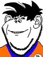 anime goku hair no_glasses smile variant:impish_soyak_ears // 598x800 // 71.3KB