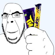 cadbury candy chocolate flake goyslop twirl variant:cobson // 724x720 // 229.1KB