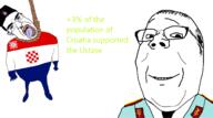 2soyjaks clothes collar_tabs communism crying epaulettes flag flag:croatia_ustasha greentext hanging josip_broz_tito soyjak statistics subvariant:chudjak_front ustasha ustashism variant:chudjak variant:gapejak yugoslavia // 1416x789 // 193.6KB