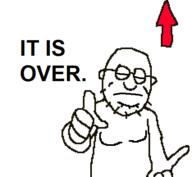 arrow bald closed_eyes closed_mouth fat glasses its_over looking_at_you pointing pointing_at_viewer sad stubble text variant:truthjak // 468x432 // 8.6KB