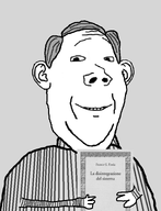 arm black_and_white book clothes evola fascism franco_freda grey_background grey_hair greyscale hair hand holding_book holding_object italian_text italy maoism nazi_maoism nazism no_glasses philosophy politics variant:protestantjak white_skin // 588x768 // 54.6KB