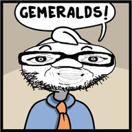 burgers? gemerald hair speech_bubble stonetoss suit_and_tie variant:hrjak variant:wideloadjak // 472x471 // 75.0KB