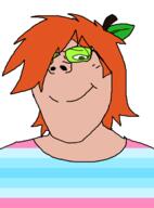 covered_eyes femjak flag:transgender_pride_flag ftm happy leaf orange_hair pooner soyteen_liker_(namefag) subvariant:terryjak tan_skin trans trans_flag variant:gapejak // 870x1174 // 23.5KB