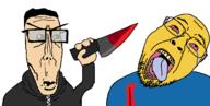 Shitty_edit alfietheboorufag(user) bege_skin black_hood black_jacket blood bloodshot_eyes blue_shirt crying glasses green_eyes knife meta:tagme noob op_is_a_retarded_lazy_faggot_for_not_tagging_his_own_shit roblox stab stubble subvariant:euromutt variant:bernd variant:markiplier_soyjak wound yellow_skin // 1260x637 // 132.7KB
