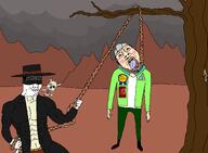 ack award blood_(game) boylover_symbol caleb_(blood) chud color hakita hanging meta:leaky shooter skeleton tranny tree ultrakill variant:bernd variant:chudjak variant:markiplier_soyjak videogame // 2046x1500 // 237.3KB