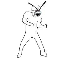 angry animated arm bloodshot_eyes clown crying dance dickhead engineer ext=gif full_body glasses hand joker large_eyebrows leg meta:tagme open_mouth rotoscoped selfish_little_fuck soyjak stubble traced variant:cryboy_soyjak // 479x468 // 1.1MB