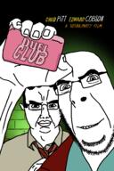 2soyjaks bald brad_pitt closed_mouth costume duel edward_norton fight_club glasses hair holding_object looking_at_you movie poster red_tie smile soap soyjak_party stubble subvariant:chudjak_front tyler_durden variant:chudjak variant:cobson // 400x600 // 38.3KB