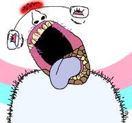 bloodshot_eyes crying glasses non_euclidean open_mouth rope soyjak stubble suicide tongue variant:bernd // 900x834 // 219.2KB