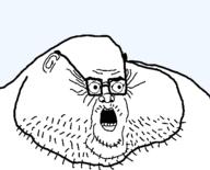 bulging_eyes ear fat forehead_lines glasses obese stubble variant:steamjak // 498x403 // 17.1KB