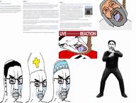 ack atheism bloodshot_eyes china christianity chudclit clothes communism crying deformed distorted flag:nazi_germany glasses god hair hanging incel islam judaism live_reaction loser mustache nazism open_mouth politics religious rope soyjak stubble subvariant:patrick suicide swastika tongue variant:bernd variant:chudjak wikipedia yellow_teeth // 1896x1440, 15.1s // 16.7MB