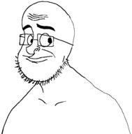 bald glasses stubble variant:unknown // 485x493 // 7.9KB