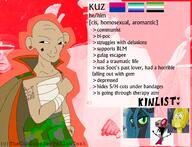 admin artist:thecobguzzlerfellowtest background bancho cartoon clothes delinquent earring gay gulag handmaiden headcanon invader_zim joseph_stalin kinning kuz my_little_pony poopson queen_chrysalis redraw star_(symbol) steven_universe style_emulation tattoo tranny_artstyle tumblr variant:kuzjak watermark yellow_diamond zim_(invader_zim) // 2750x2100 // 2.7MB