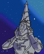 armor closed_eyes knight shading sky stars swastika thorns traced variant:chudjak // 512x640 // 134.4KB
