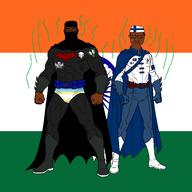 2soyjaks Warrior-Z(user) arabic_text balaclava bat batman batman_(series) buff caligraphy clothes finland flag flag:norway flag:shahada full_body hat iron islam kratos kufic muscles muscular_male muslims norway punisher red robin saami self_insert shahada skull smile soybooru spawn stick subvariant:chudjak_front toniylijani_(user) variant:chudjak yellow_sclera // 2048x2048 // 289.6KB