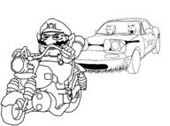 3soyjaks bike car chin clothes glasses hat looking_at_you miata motorcycle mustache soy soyjak stubble variant:cobson variant:impish_soyak_ears variant:wahjak wario // 2300x1700 // 231.3KB