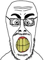 bald clenched_teeth glasses moustache seething stubble variant:cutejak // 516x708 // 70.5KB